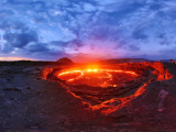 volcano in VR