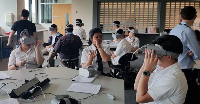 Secondary schools using Ve